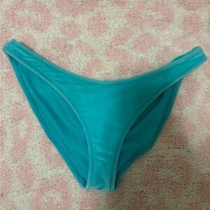 Triangl Swimwear Velvet Blue Bikini | BOTTOM ONLY